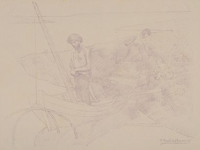 Pierre PUVIS DE CHAVANNES (1824 1898) Le...