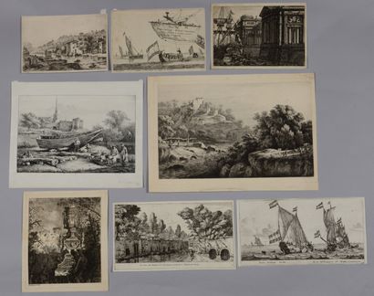 VARIA ANCIENS Divers sujets, paysages, bords...