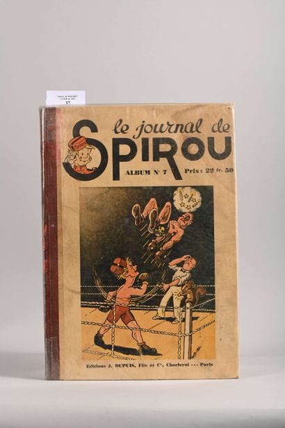 JOURNAL DE SPIROU
Reliure 7 pendant la guerre...