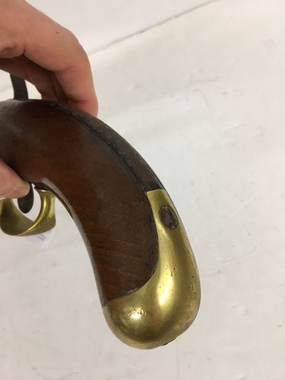 Pistolet de cavalerie, modèle an XIII, transfomé...