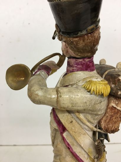 2 statuettes en faïence par Bernard Belluc...