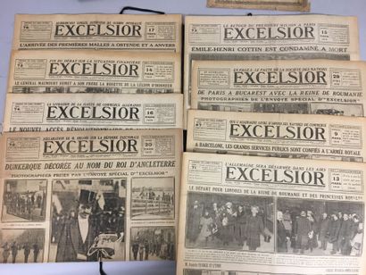 Ensemble de documents et gravures diverses...