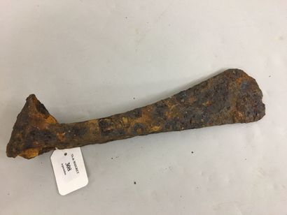 Hache de guerre de l'âge du fer, pièce de...