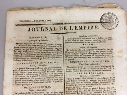 Journal de l'Empire
Ensemble pour l'année...