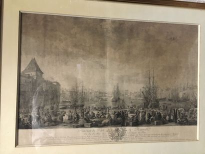 Eau-Forte et burin d’après Vernet Joseph...