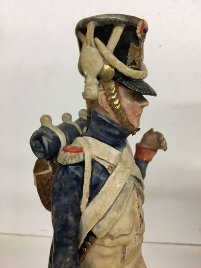 2 statuettes en faïence par Bernard Belluc...
