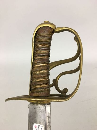 Sabre petit Montmorency de bas officier d'infanterie...