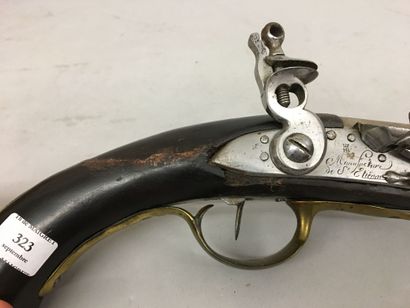Pistolet à silex de cavalerie, modèle 1763-1774,...