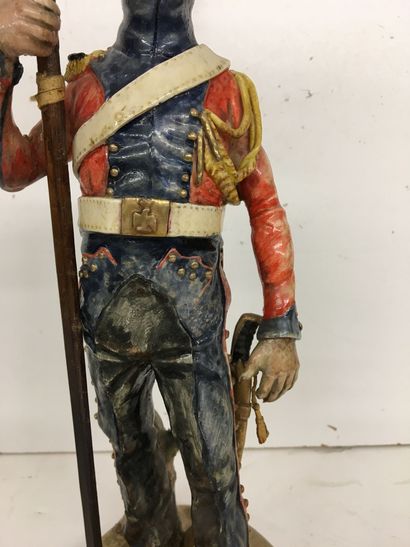 2 statuettes en faïence par Bernard Belluc...