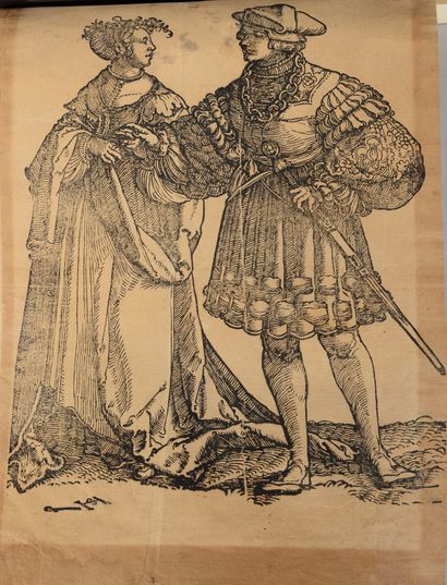 Hans Léonard SCHAUFFELIN (1480-1540) - Couple...