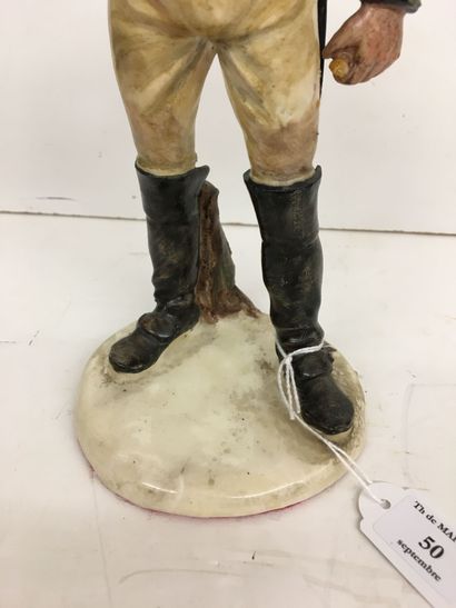 2 statuettes en faïence par Bernard Belluc...