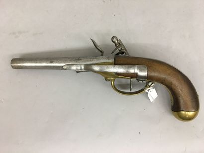 Pistolet à silex de cavalerie, modèle 1777,...