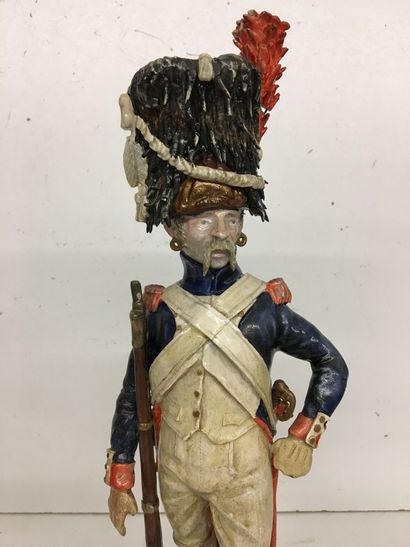 2 statuettes en faïence par Bernard Belluc...