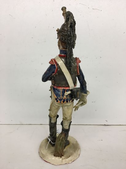 Statuette en faïence par Bernard Belluc (né...