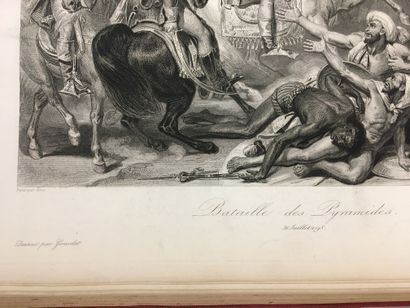 Important recueil de gravures concernant...