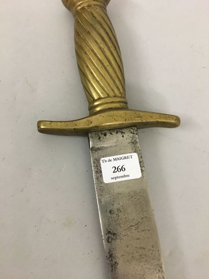 Glaive d'infanterie ou d'artillerie, poignée...