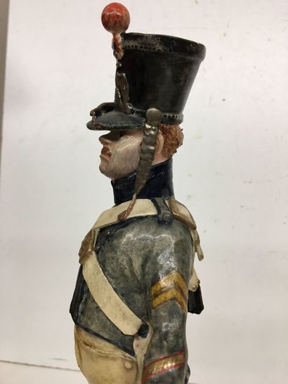 2 statuettes en faïence par Bernard Belluc...