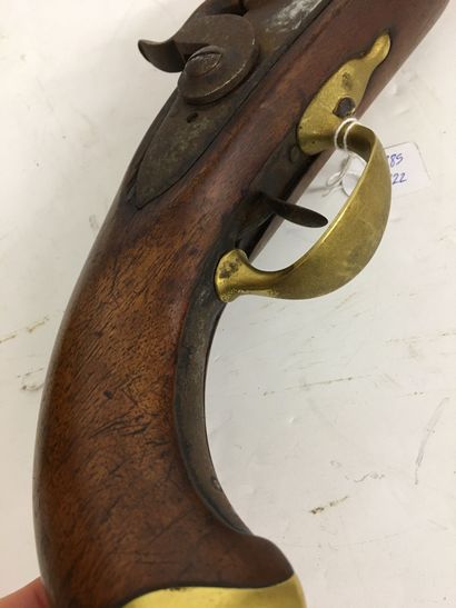 Pistolet de cavalerie, modèle an XIII, transfomé...