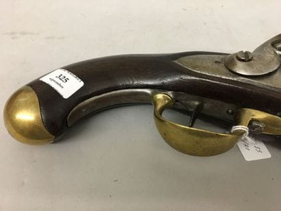 Pistolet à silex de cavalerie modèle An XIII,...