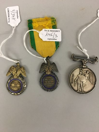 2 médailles militaires du 2e type, fabrications...