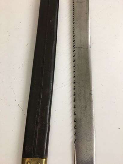 Glaive du génie de type 1831, lame à dents...