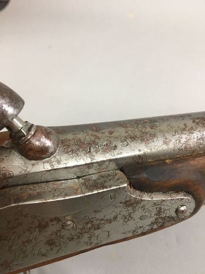 Fusil à percussion modèle 1822 T bis, canon...