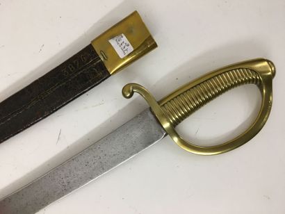 Briquet d'Infanterie, modèle an XI, lame...