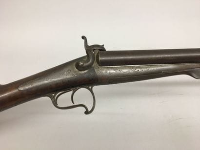 Fusil de chasse à broche à double canon en...