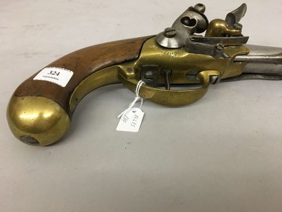 Pistolet à silex de cavalerie, modèle 1777,...