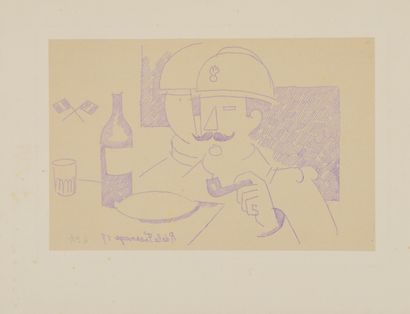 Roger DE LA FRESNAYE (1885-1925) Soldats...