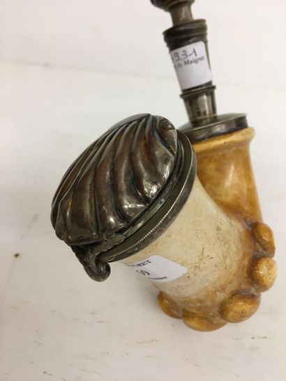 Pipe allemande de type militaire, fourneau...