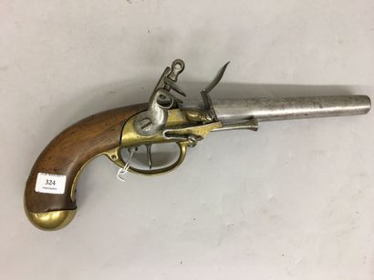Pistolet à silex de cavalerie, modèle 1777,...