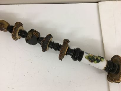 1 grande pipe de réserviste allemand, fourneau...