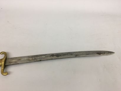 Sabre d'infanterie allemand, garde en laiton,...