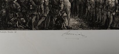 Rodolphe BRESDIN (1822 1885) César et ses...