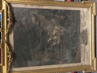 Eau-Forte De Launay d'après Fragonard