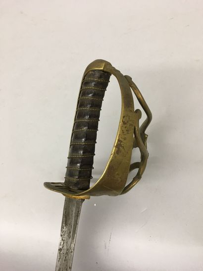 Sabre petit Montmorency de bas officier d'infanterie...