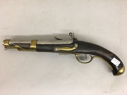 Pistolet à silex de cavalerie, modèle 1763-1774,...
