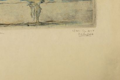 Jean-François RAFFAELLI (1850-1924) Le jardin...
