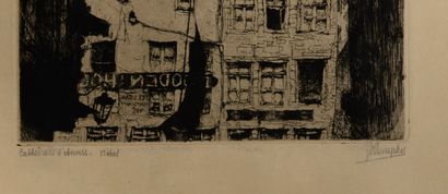 Jules DE BRUYCKER (1870-1945) Cathédrale...