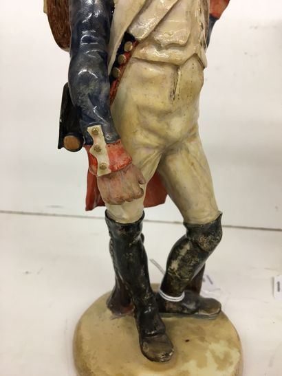 2 statuettes en faïence par Bernard Belluc...