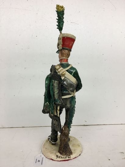 Statuette en faïence par Bernard Belluc (né...