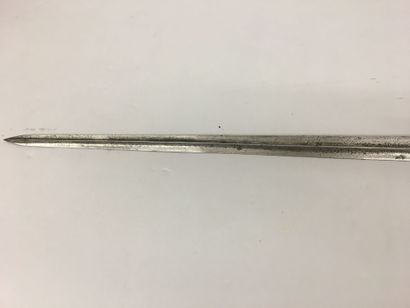 Une baïonnette à douille autrichienne, modèle...