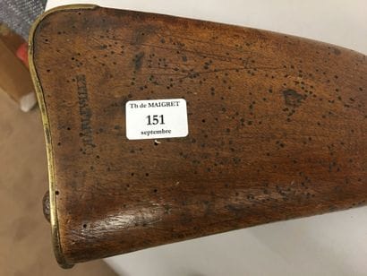 Fusil à silex militaire hollandais, canon...
