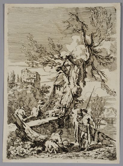 Claude Joseph VERNET (1714-1789) Le retour...