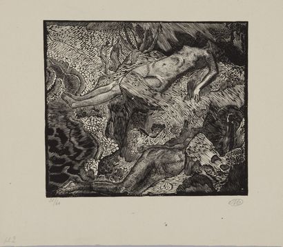 Aristide MAILLOL (1861-1944) Héro et Léandre....