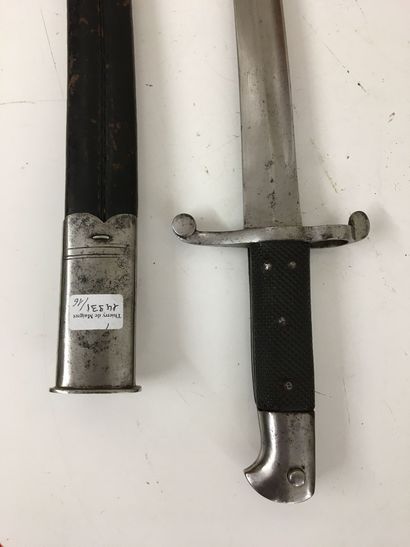 Sabre baïonnette de volontaire sur le modèle...