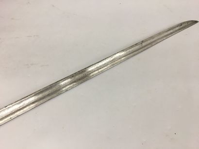 Sabre de dragon vers 1790, garde en laiton...