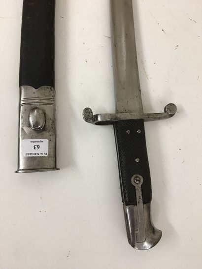 Sabre baïonnette de volontaire sur le modèle...
