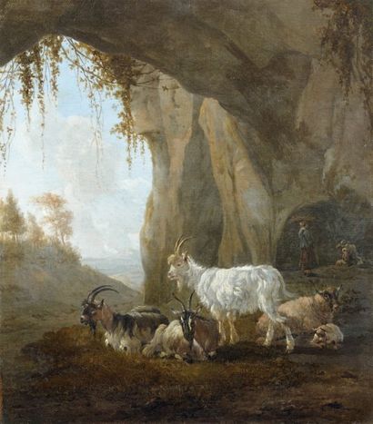 Karel DUJARDIN (Amsterdam vers 1822 - Venise...